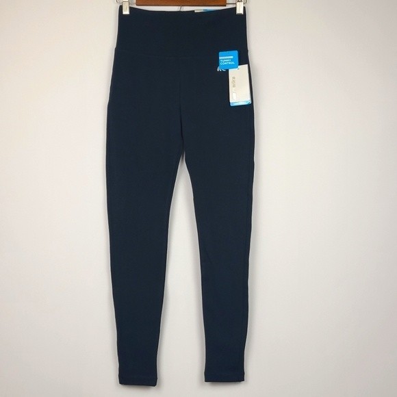 Marika Womens NWT Black Tummy Control Capri High Rise Leggings Size Small - Picture 2 of 11